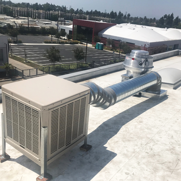 Swamp Cooler, Fan Hood Repair and Installation